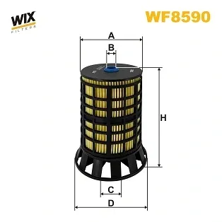 Filtr paliwa WF8590 WIX