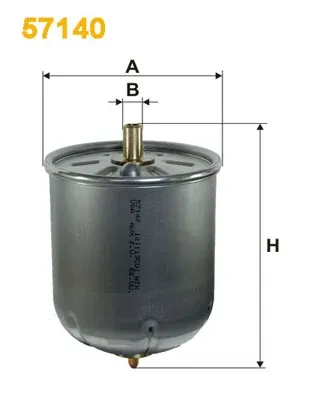 Filtr oleju 57140 WIX