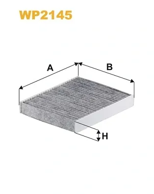 Filtr kabiny WP2145 WIX