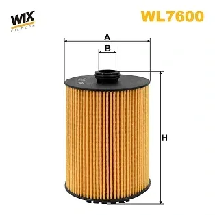 Filtr oleju WL7600 WIX