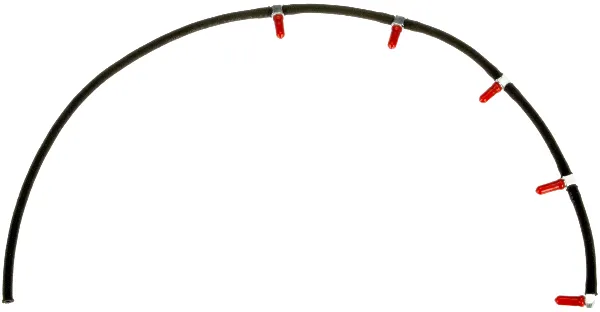 Rurka paliwa, zwrotna od wtryskiwaczy 6120700032 Mercedes