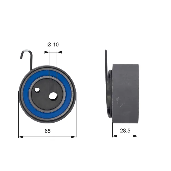 Rolka napinacza paska rozrządu Opel Astra J Sports Tourer