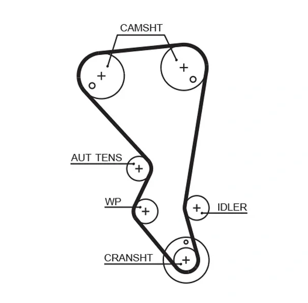 Pasek rozrządu do Peugeot 407 SW 6E