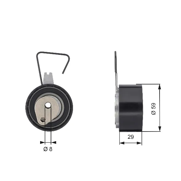 Rolka napinacza paska rozrządu Land Rover Freelander I