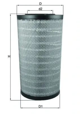 Filtr powietrza LX3753 Mahle Original