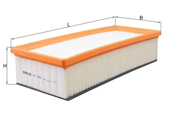 Filtr powietrza LX1482 Mahle Original