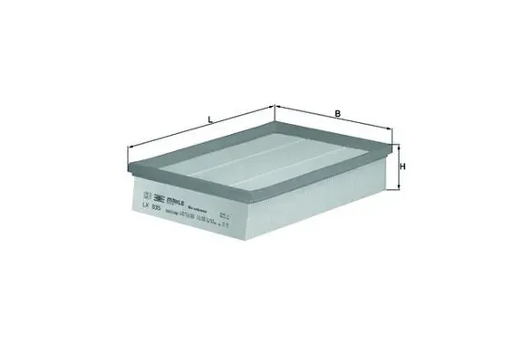 Filtr powietrza LX935 Mahle Original