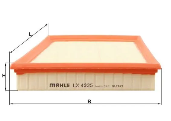 Filtr powietrza LX4335 Mahle Original
