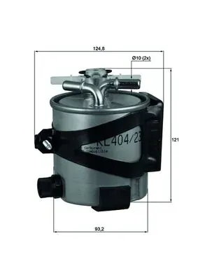 Filtr paliwa KLH4422 Mahle Original