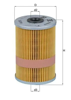 Filtr oleju OX99 Mahle Original