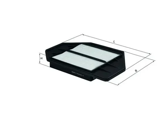 Filtr powietrza LX1742 Mahle Original