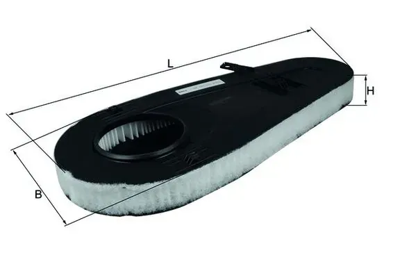 Filtr powietrza LX3598 Mahle Original