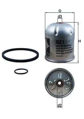 Filtr oleju OZ1D Mahle Original
