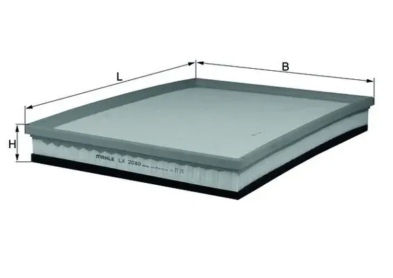 Filtr powietrza LX2080 Mahle Original