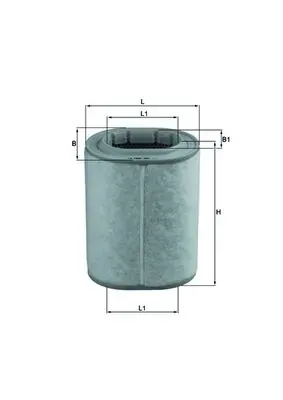 Filtr powietrza LX1460 Mahle Original