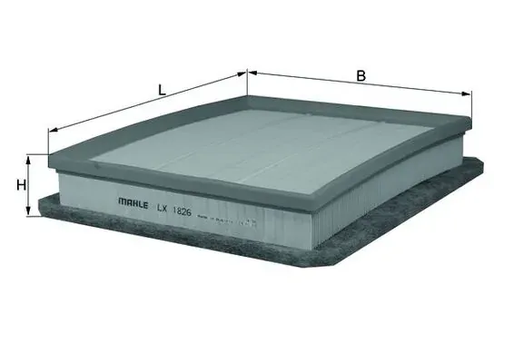 Filtr powietrza LX1826 Mahle Original