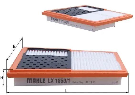 Filtr powietrza LX18501 Mahle Original