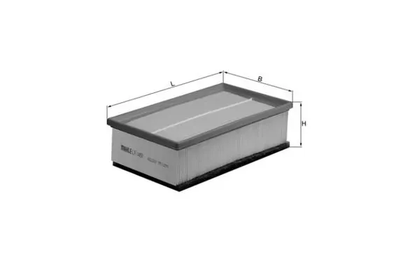 Filtr powietrza LX1497 Mahle Original