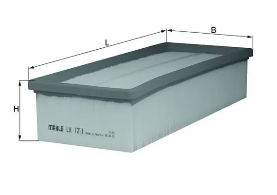 Filtr powietrza LX1211 Mahle Original