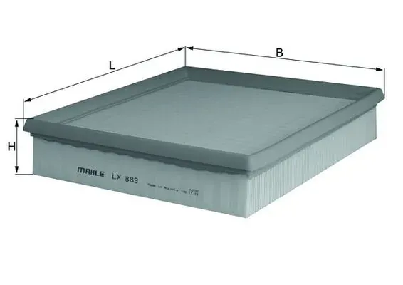 Filtr powietrza LX889 Mahle Original