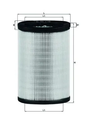 Filtr powietrza LX597 Mahle Original