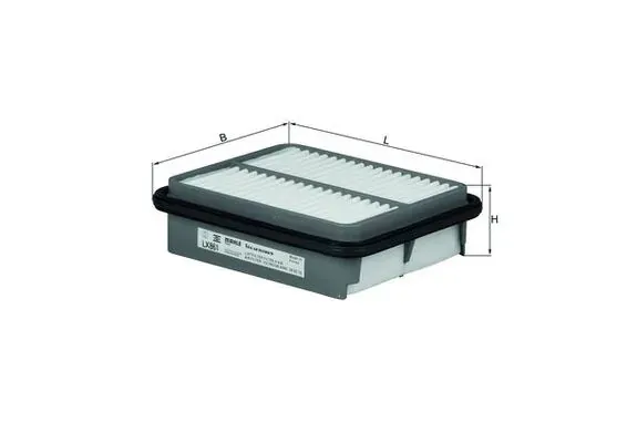 Filtr powietrza LX861 Mahle Original