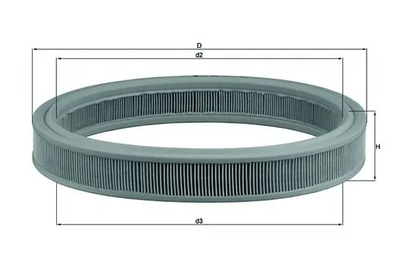 Filtr powietrza LX332 Mahle Original