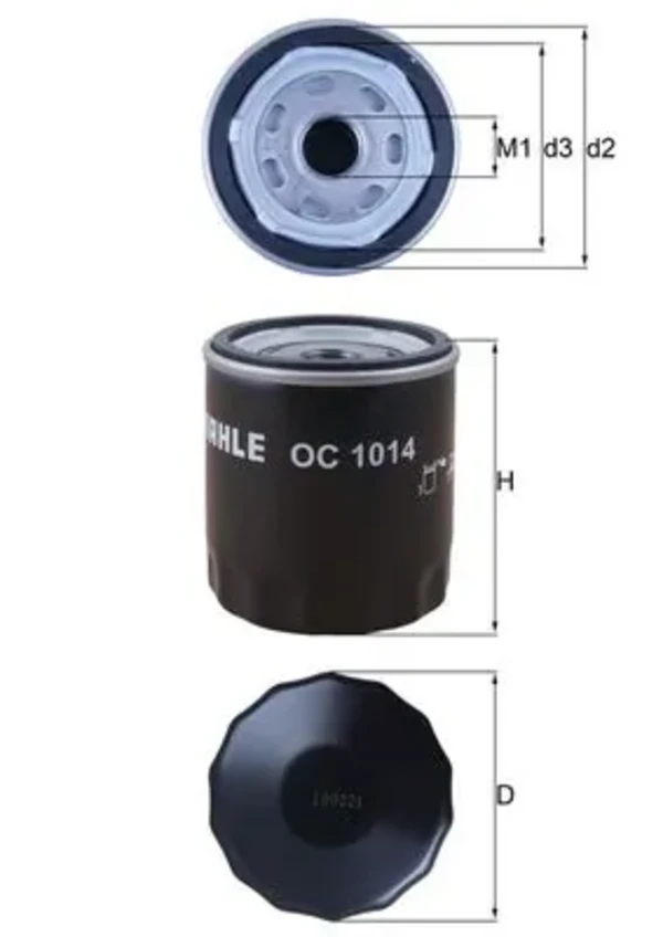 OC1014 Mahle Original filtr oleju
