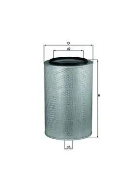 Filtr powietrza LX273 Mahle Original