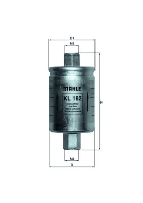 Filtr paliwa KL182 Mahle Original