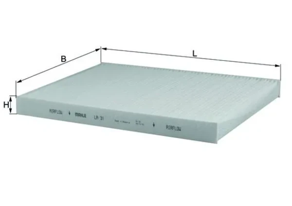 LA31 Mahle Original filtr kabiny