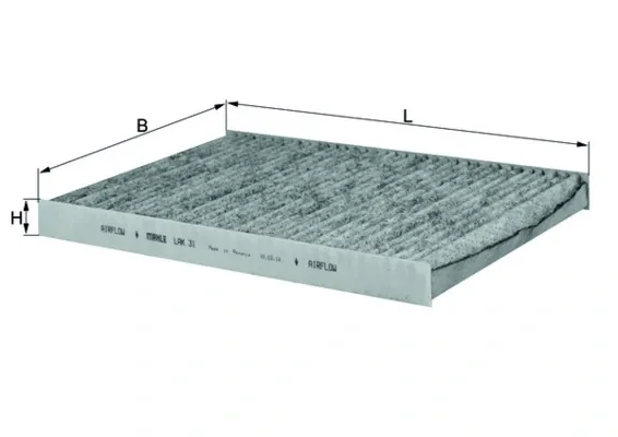 Filtr kabiny LAK31 Mahle Original