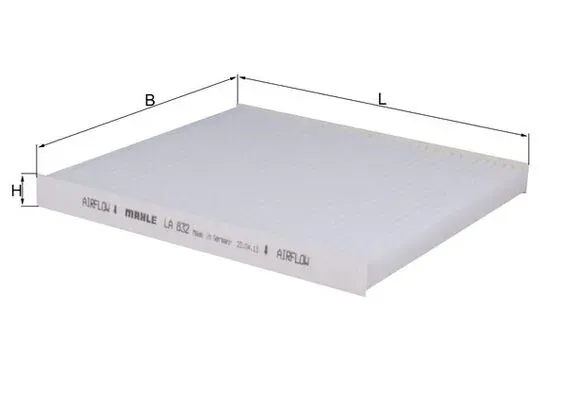 Filtr kabiny LA832 Mahle Original