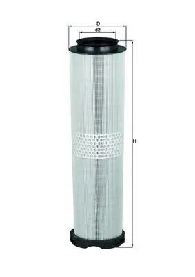 Filtr powietrza LX8165 Mahle Original
