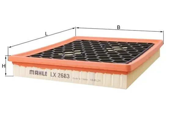 Filtr powietrza LX2683 Mahle Original