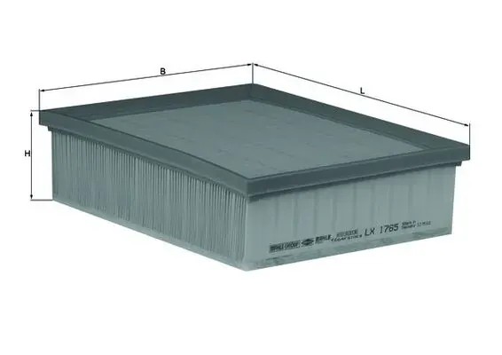 Filtr powietrza LX1765 Mahle Original