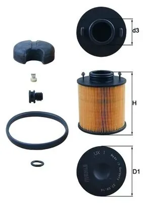 Filtr AdBlue 81154036089 MAN