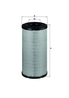 Filtr powietrza LX1775 Mahle Original