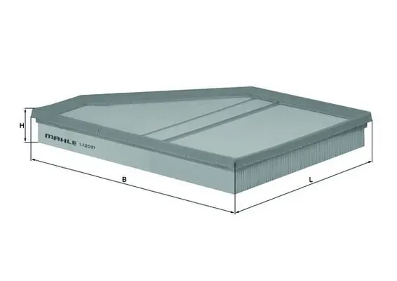 Filtr powietrza LX2097 Mahle Original