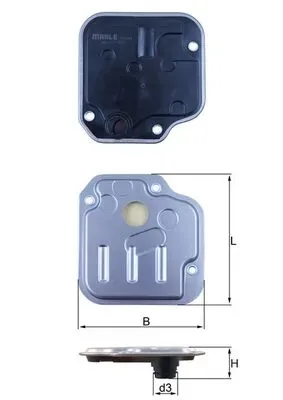 Filtr automatycznej skrzyni biegów Hyundai I10 PA