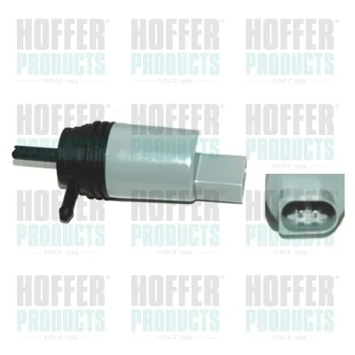 Pompka spryskiwacza szyby przedniej 7500124 Hoffer