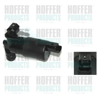 Pompka spryskiwacza szyby przedniej 7500126 Hoffer