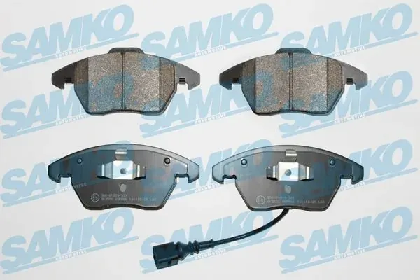 Klocki hamulcowe przednie tarczowe 5SP866 Samko