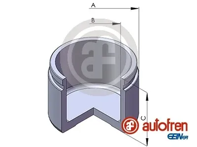 Tłoczek zacisku hamulca tylnego D02575 Autofren