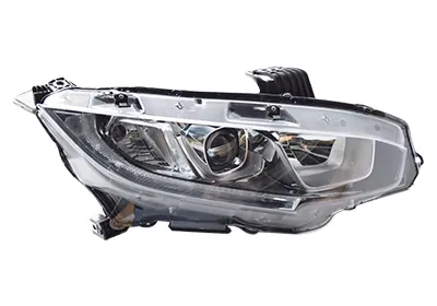Reflektor prawy 2590962 VAN Wezel
