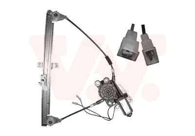 Mechanizm podnoszenia szyby drzwi przednich lewych 0320261 VAN Wezel