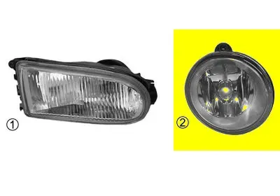  Lampa przeciwmgielna lewa Opel Vivaro A awangarda (F7) (2001 - 2014) A