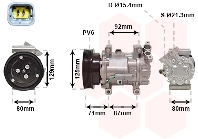 Kompresor klimatyzacji Nissan Qashqai