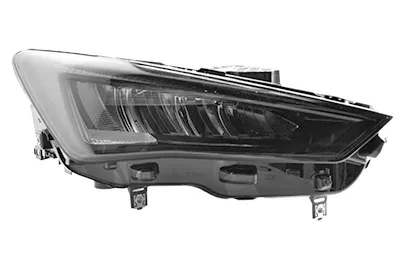 Reflektor prawy 4951962V VAN Wezel