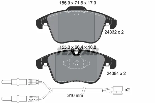 Klocki hamulcowe Citroen C5